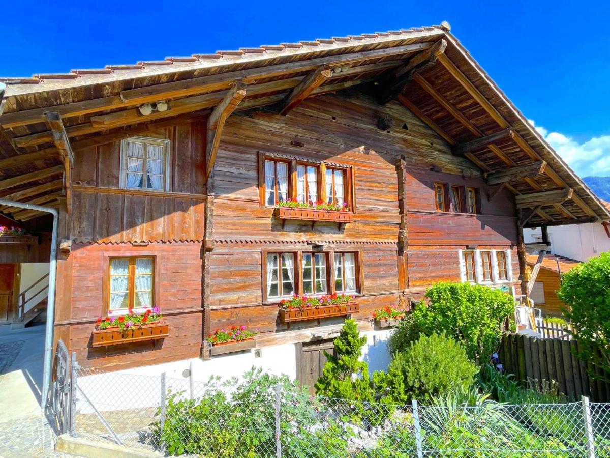 Swisshut Stunning Views Alps Lake - Chalet Erli Därligen Eksteriør bilde